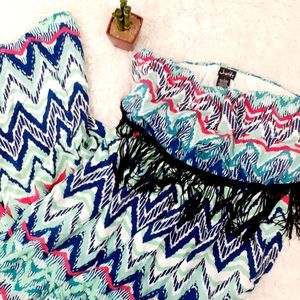 Strapless Bohemian Dress Size Large Boho